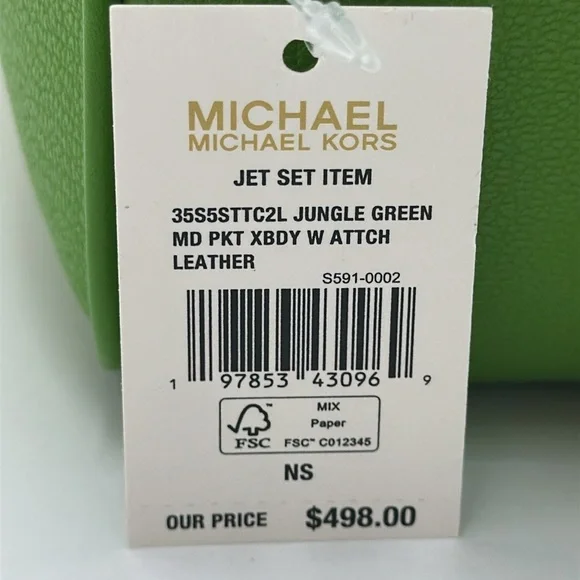 Michael Kors Lime Green Crossbody Bag Set - Picture 16 of 16